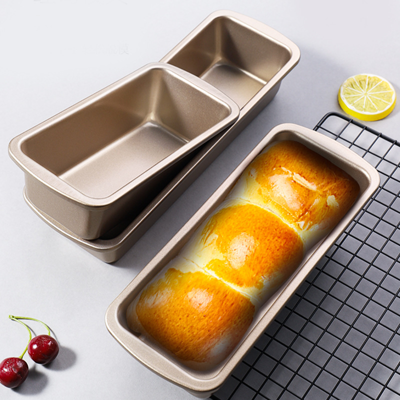 Pound cake mold rectangular toast bread mold non-stick bread box baking pan home tool oven baking