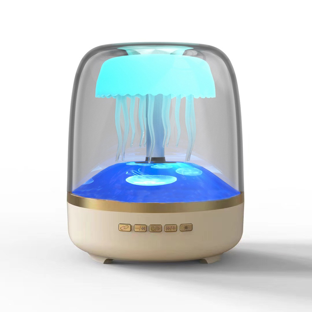 2026 New Glaze 4th Generation Colorful Light Bluetooth Speaker Mini Manhattan Small Speaker Computer Card Bass
