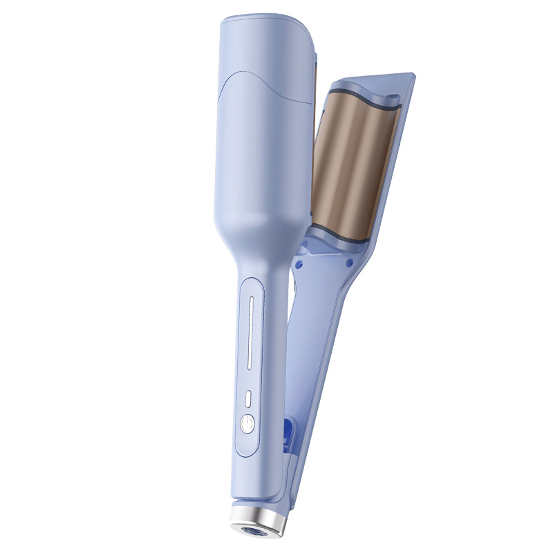 Curling iron deep U egg roll clip iron 28mm water wave curl curling iron portable egg roll