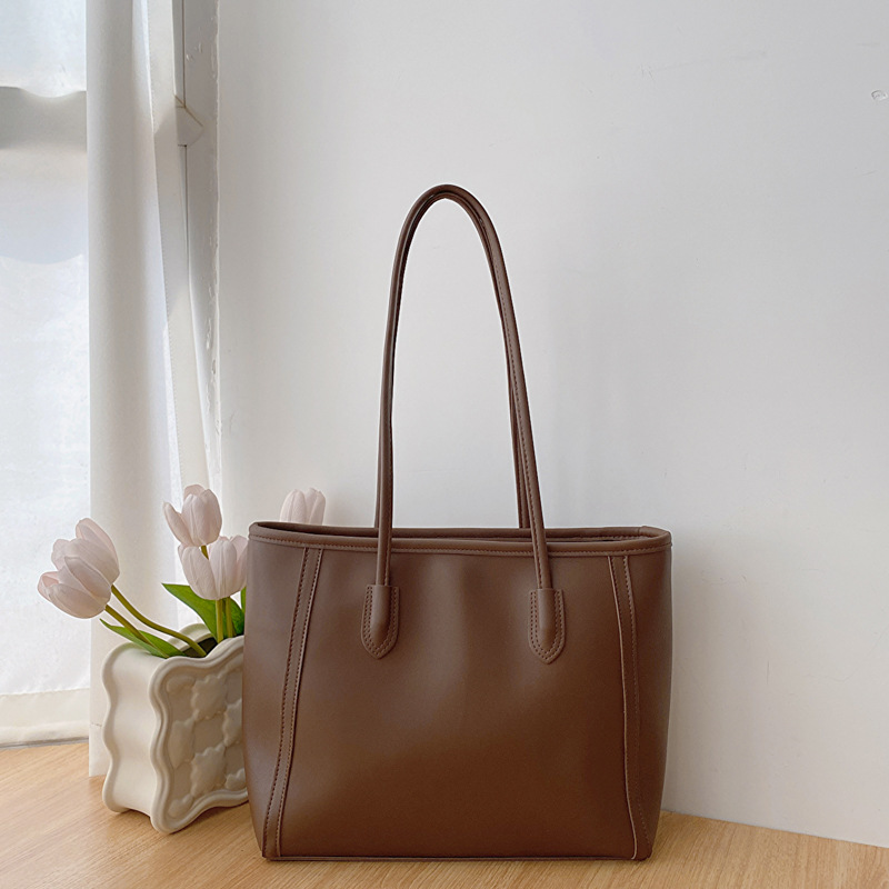 Commute Texture Handbags 2023 Autumn Winter New Shoulder Underarm Bags Tote Bags