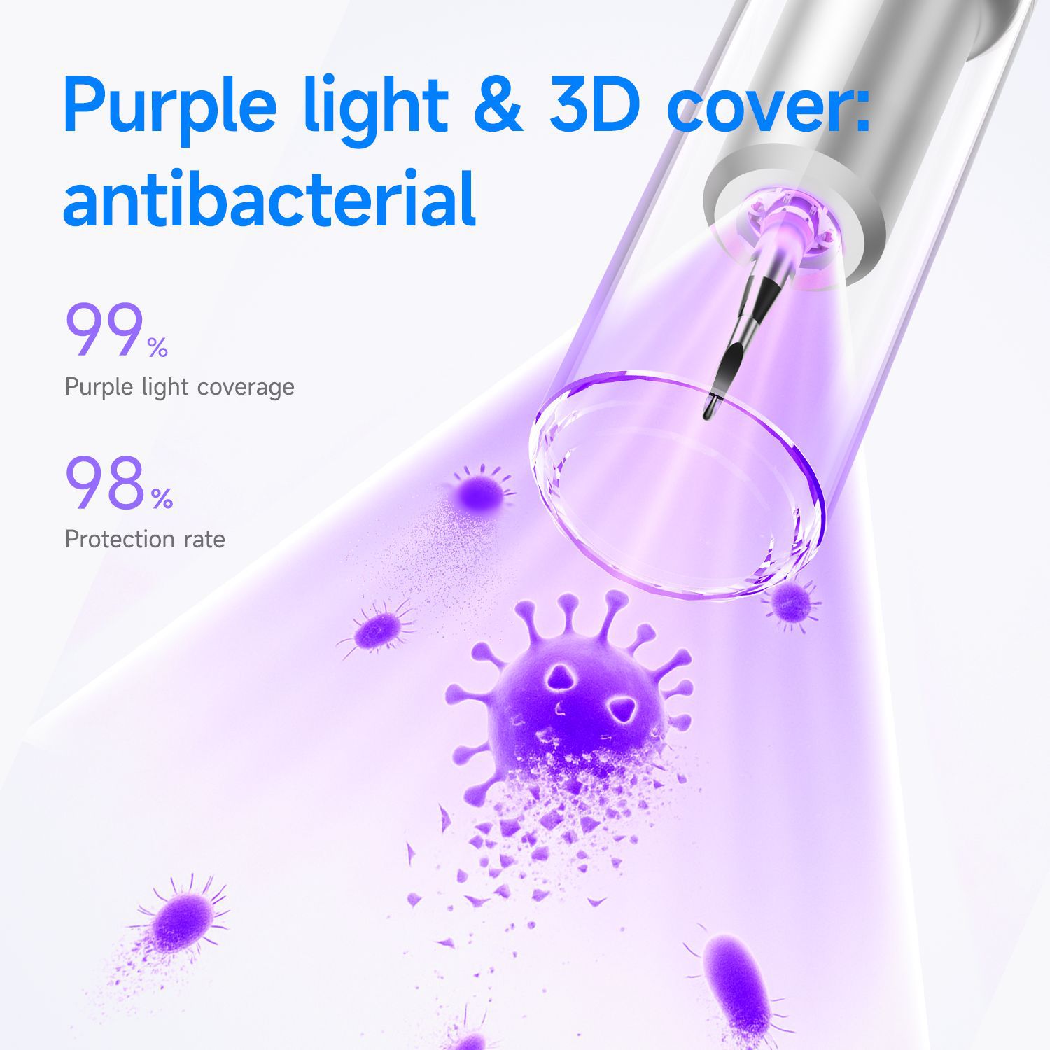 Ultrasonic tooth cleaner, Yue'er Wanwan, removes tartar and smoke stains, water flosser, whitening device, electric tooth cleaner, tooth cleaning