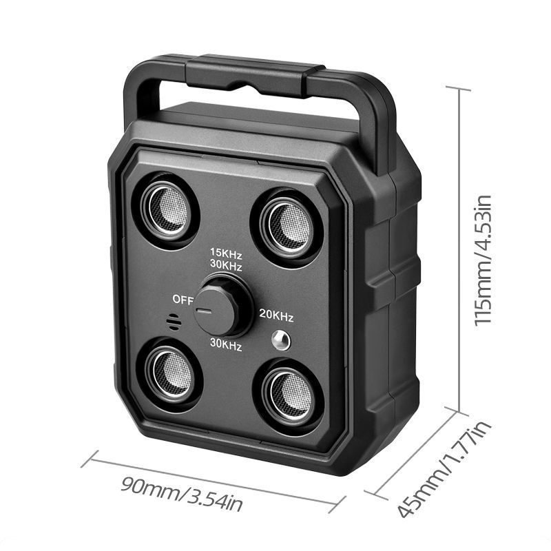 New Ultrasonic Bark Stopper Dog Trainer Automatic Sound Control Anti-Bark Pet Training Supplies