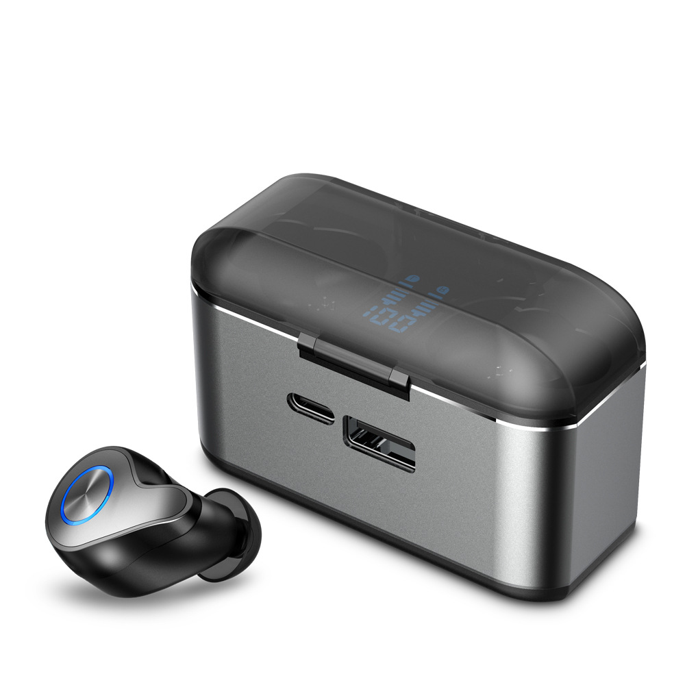 F9 Luoda chip wireless TWS high-quality Bluetooth earphone ANC active noise reduction ENC call long battery life in-ear