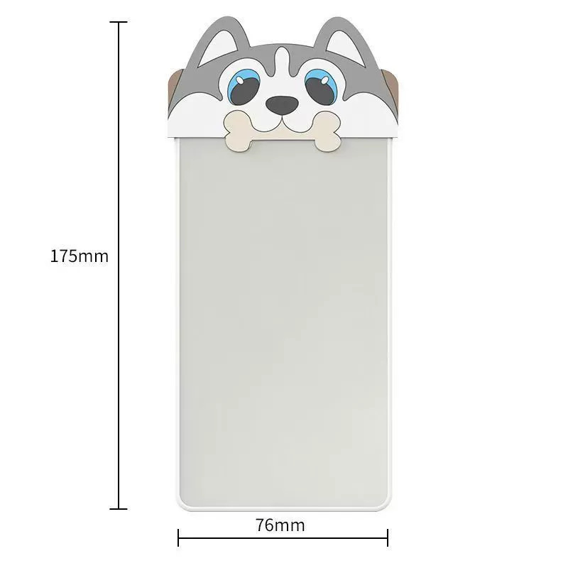 5.5-inch cartoon microcapsule magnetic whiteboard writing board dust-free inkless zero consumables partial erase drawing board
