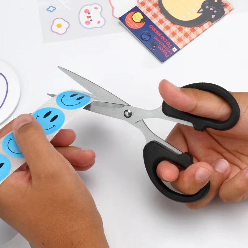 Thickened Gali blade stationery store lightweight small paper cutting handmade scissors office household sewing thread scissors DIY