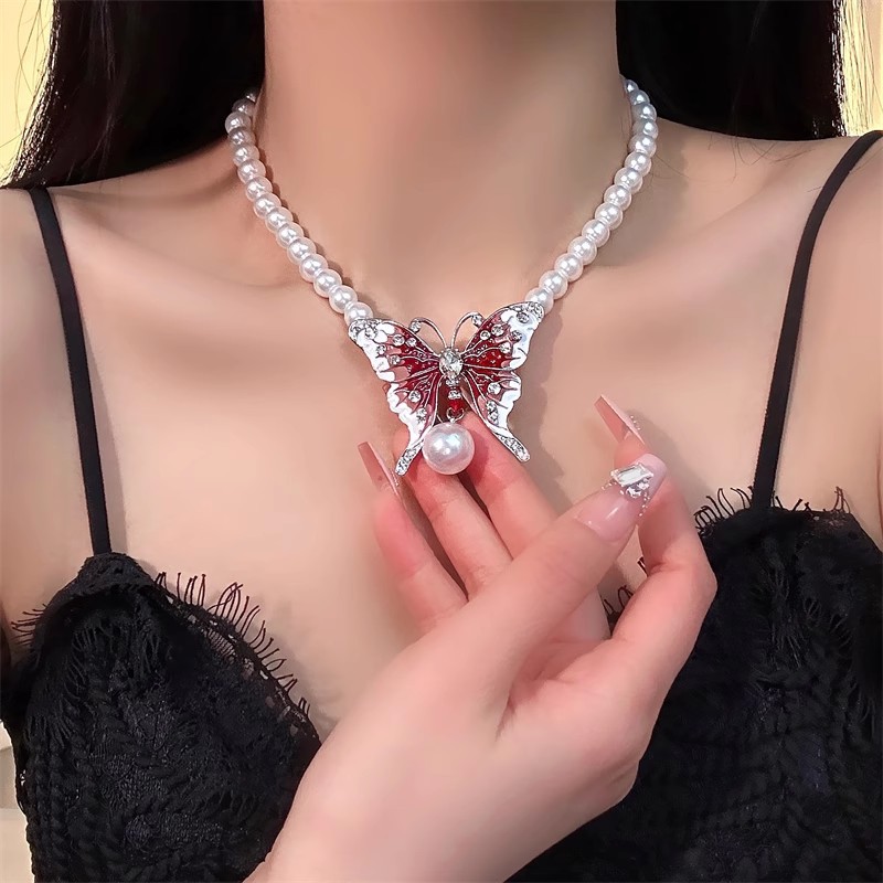 2025 New Exaggerated Punk Necklace Y2K Irregular Subculture Hip Hop Unisex Small Collarbone Chain
