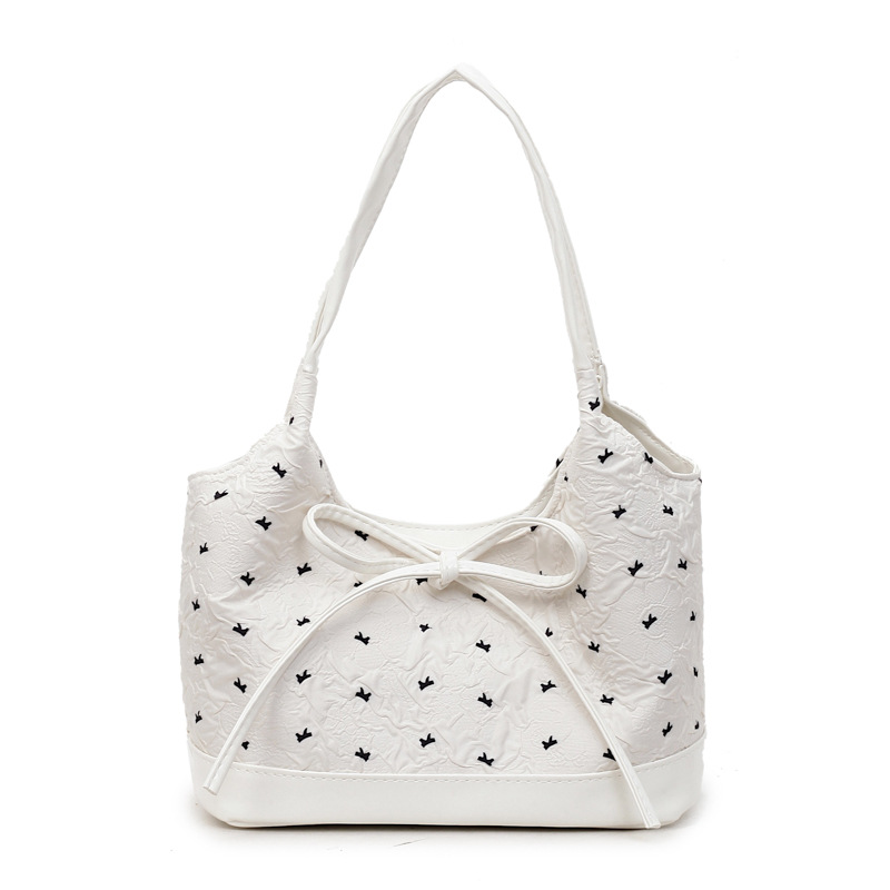 Niche Bow Bags Women 2025 New Shoulder Underarm Bags Handbags Work Commute Handbags