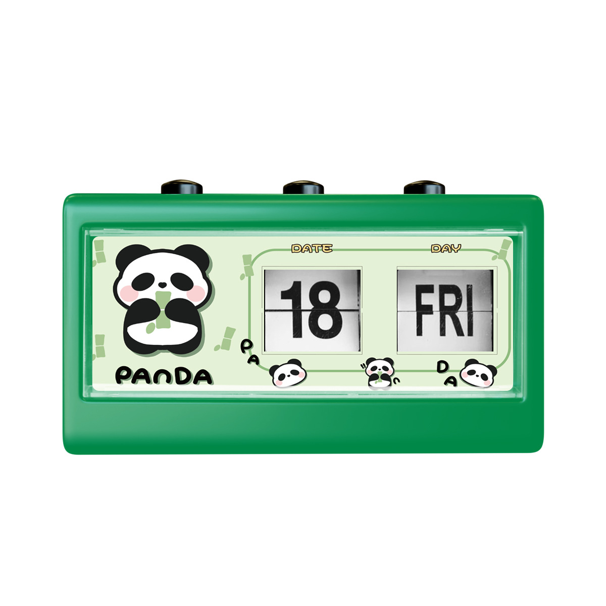 Children's Flip Clock Multi-function Jump Calendar Alarm Clock Calendar Clock Manual Perpetual Calendar Flip Alarm Clock Student Paper Needle Alarm Clock