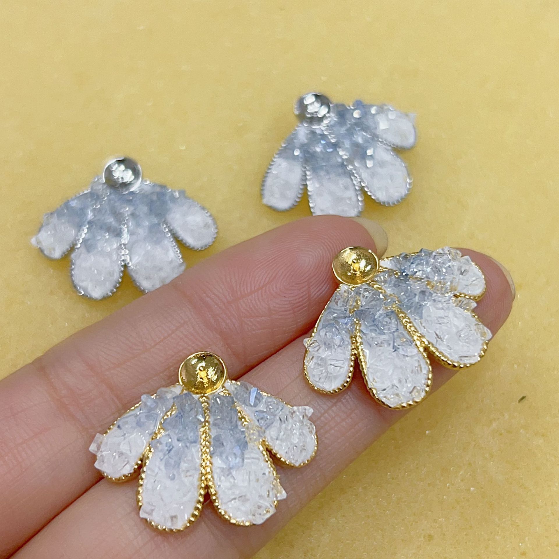 金色托（不含珠） · P1457冰晶（7.5-8mm）