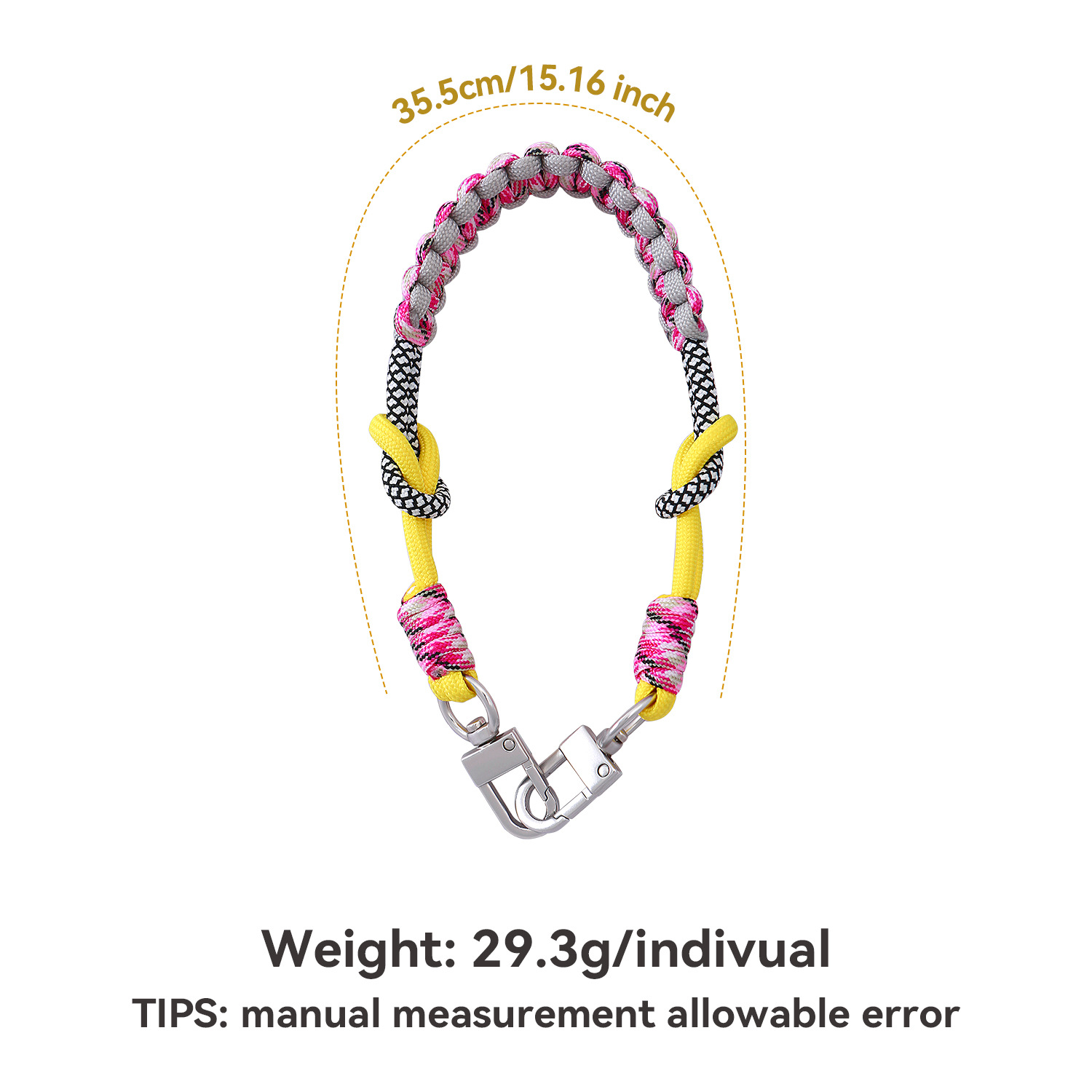 Original Phone Lanyard Short Wrist Strap Anti-loss Portable Universal Handwoven Phone Chain