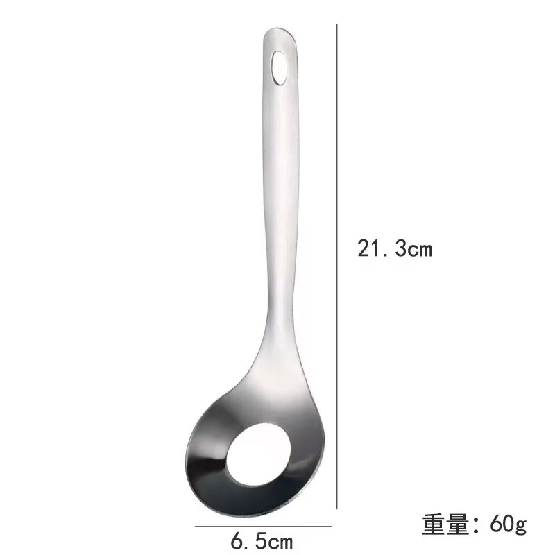 Stainless steel meatball spoon, kitchen household squeezing meatball and fish ball spoon maker, shrimp paste scoop
