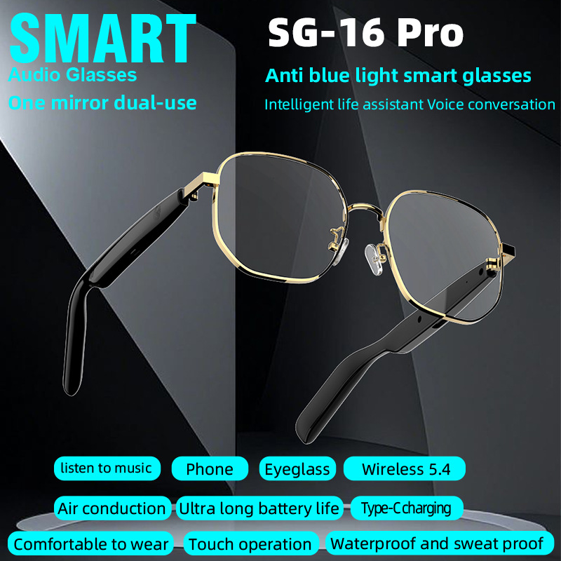 Smart glasses UV protection sunglasses multifunctional music calls gaming AI glasses sunglasses