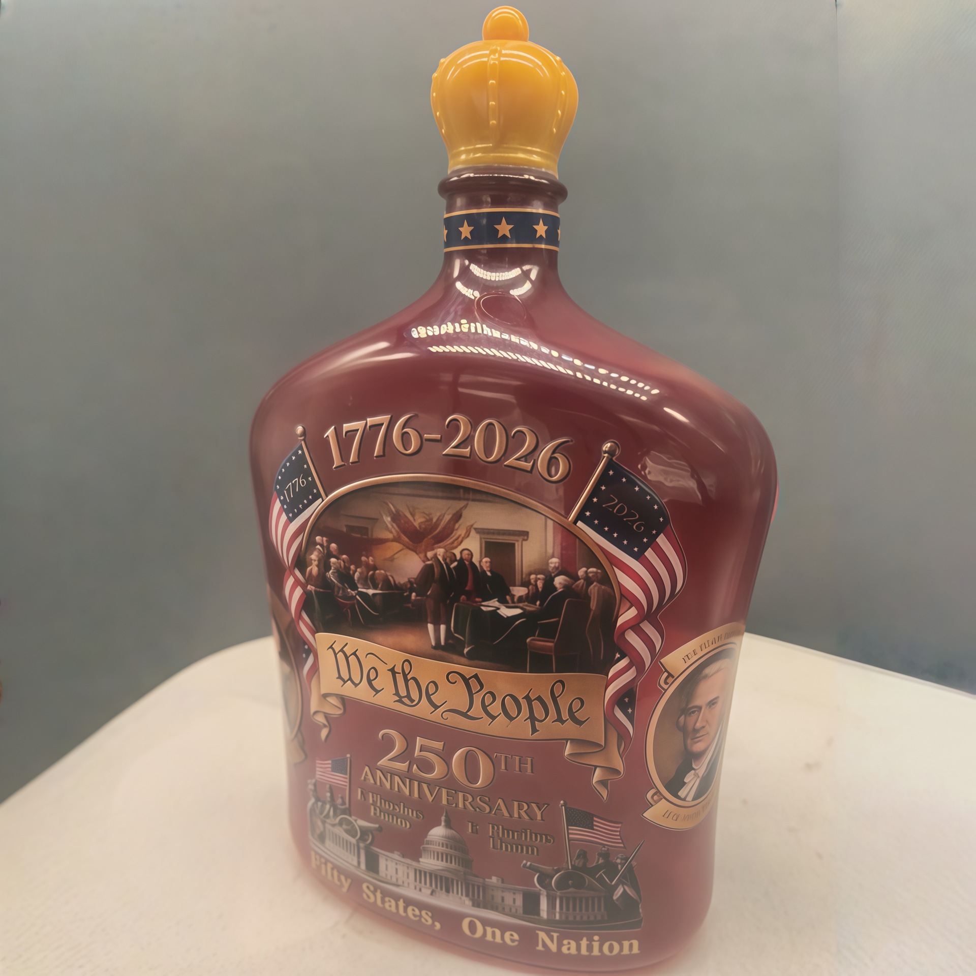 合众为一350ML（瓶肩不带花纹皇冠盖