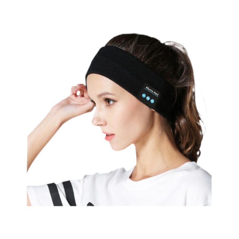 Bluetooth music sports headband dual-ear stereo rechargeable washable Bluetooth headband new private mold