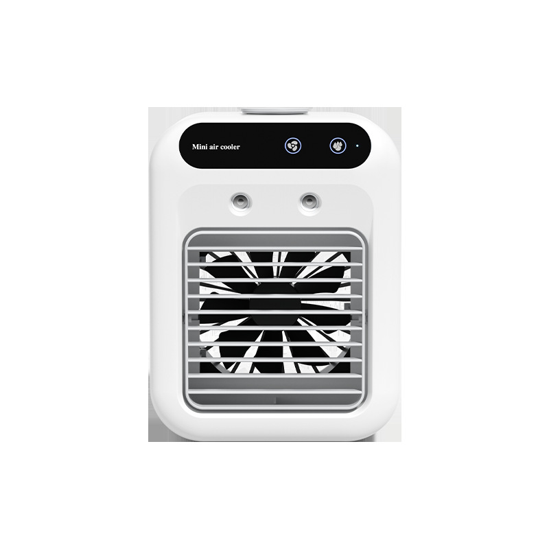 USB small electric fan mini air conditioner desktop silent spray cooling fan mobile cooling
