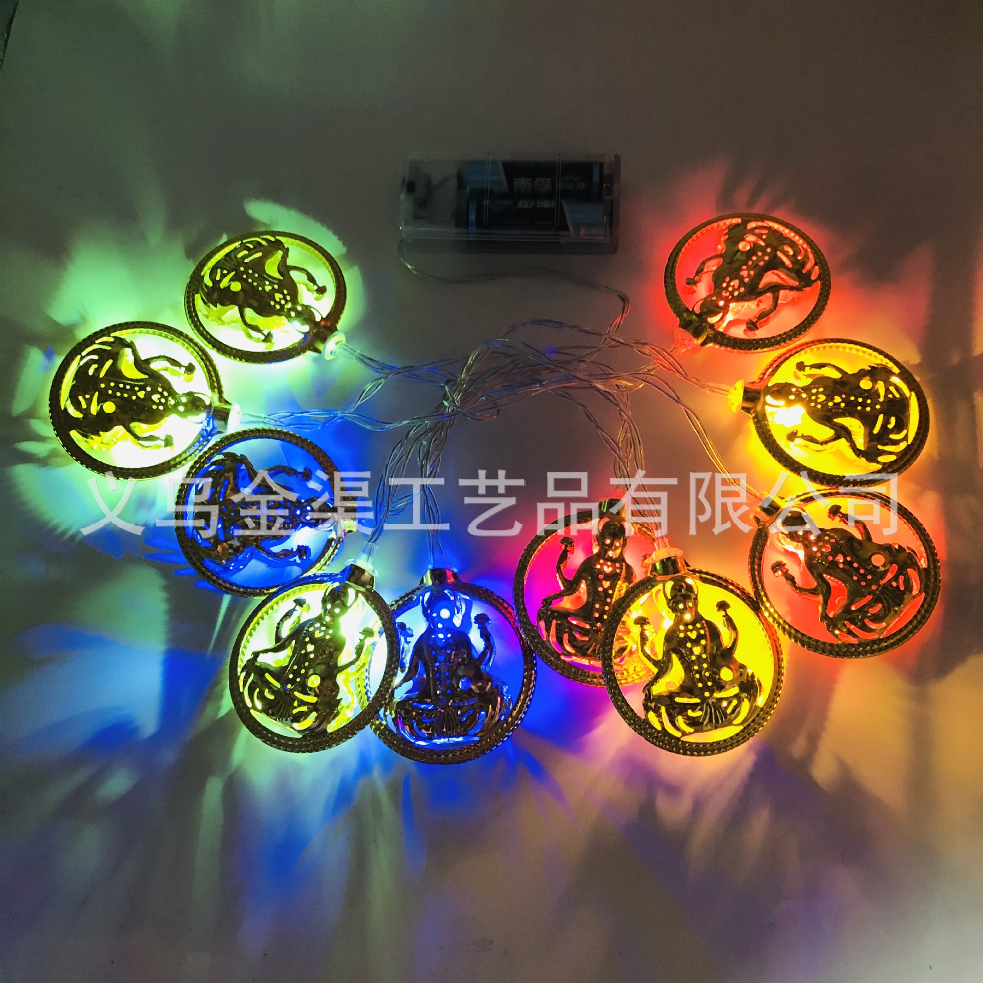 New Indian Diwali Light String LED Festival of Lights Decorative Light String Om Symbol Diwali