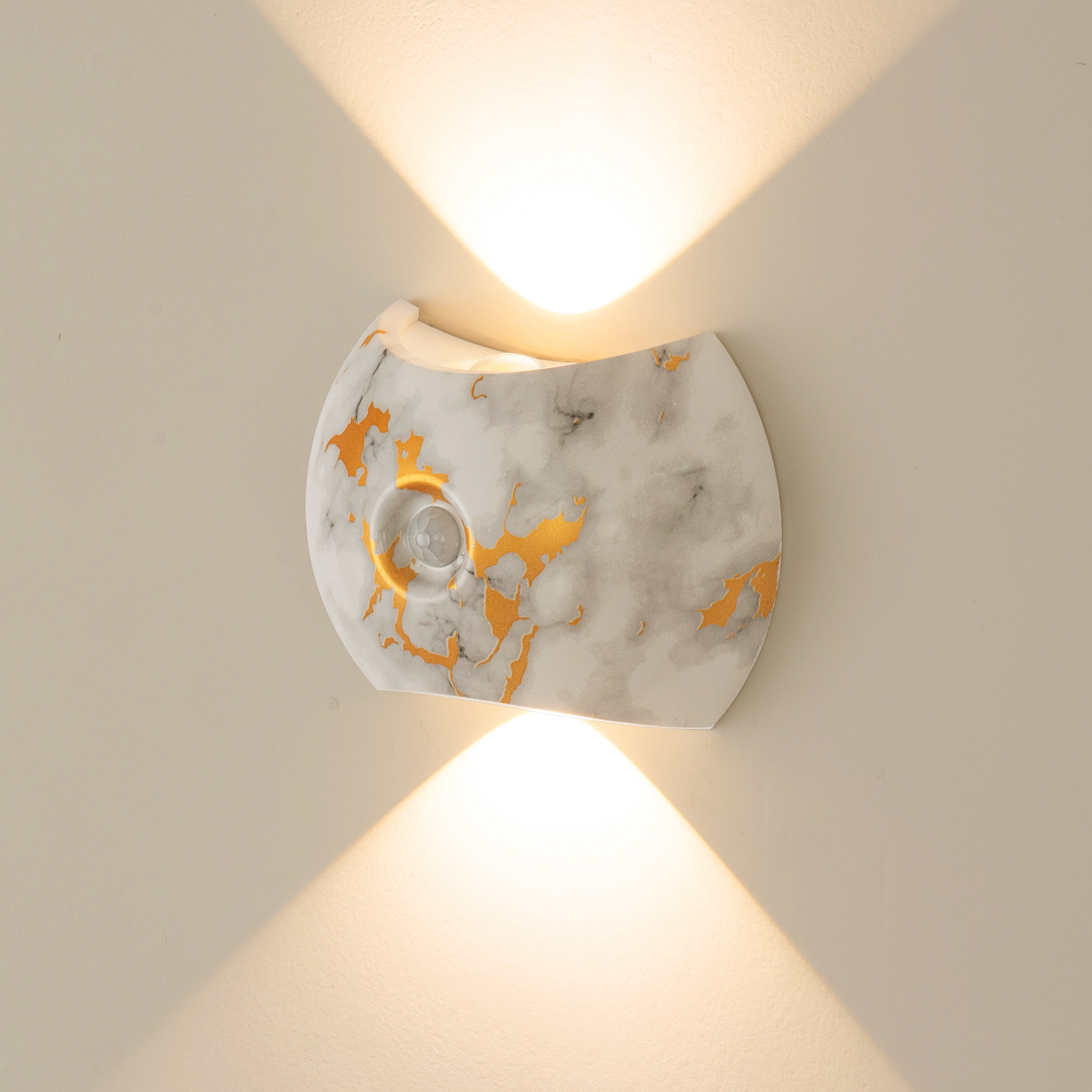 LED Magnetic No Wiring No Drilling Wall Light Charging Bedroom Bedside Human Body Induction Atmosphere Light