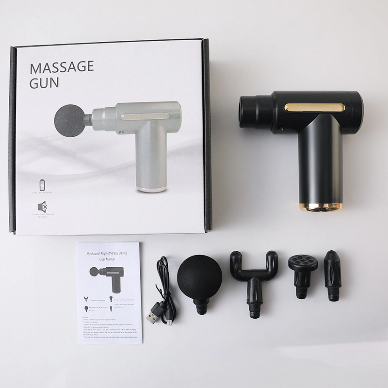 Fascia gun mini portable fitness muscle relaxation cervical massager fascia gun