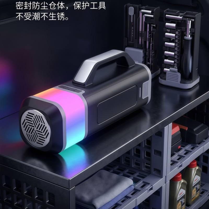 Multi-function tool Bluetooth speaker gift portable outdoor tool box Bluetooth speaker