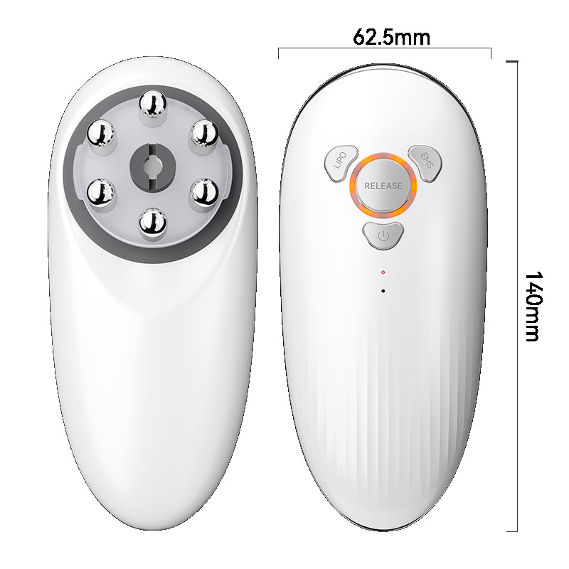 New Negative Pressure Liposuction Instrument Body Shaping Red and Blue Light Abdomen Scraping Body Shaping Instrument Smart Massager Fat Burning Instrument