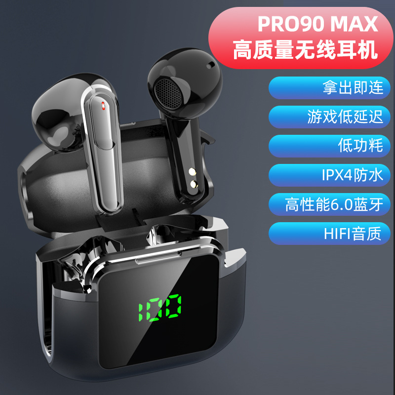 Private mold 2026 new gaming low latency wireless earphones dual ear stereo sound Bluetooth earphones