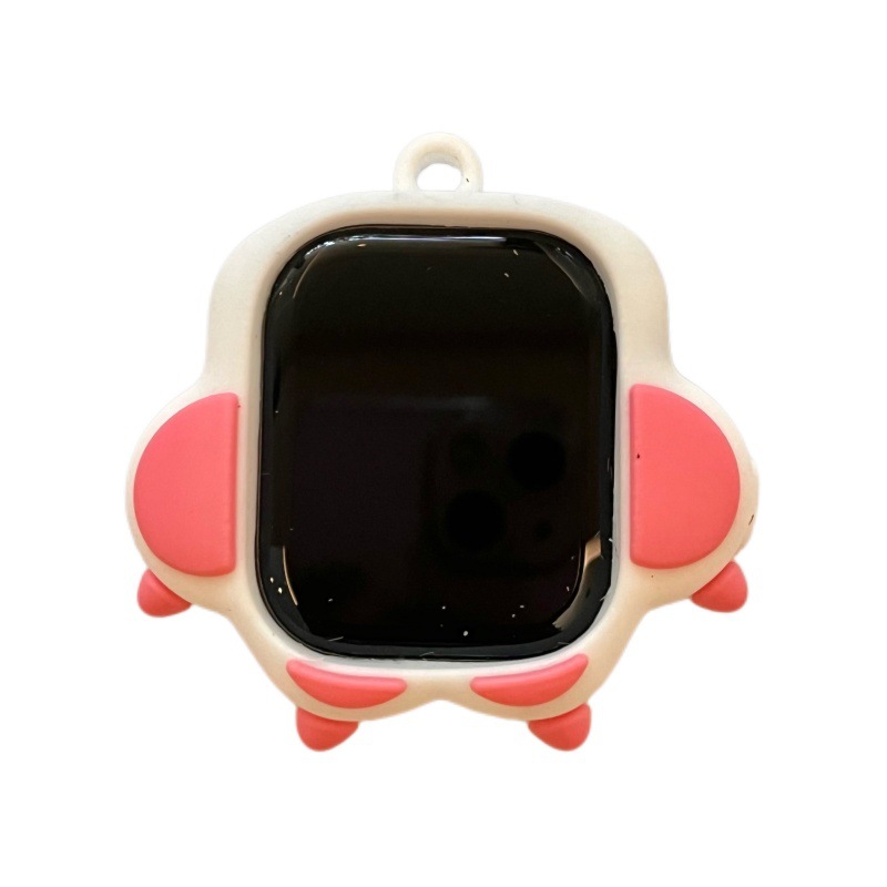 Cute cat paw Apple Apple watch S11/10/9 compatible iWatch Ultra protective case full coverage soft case