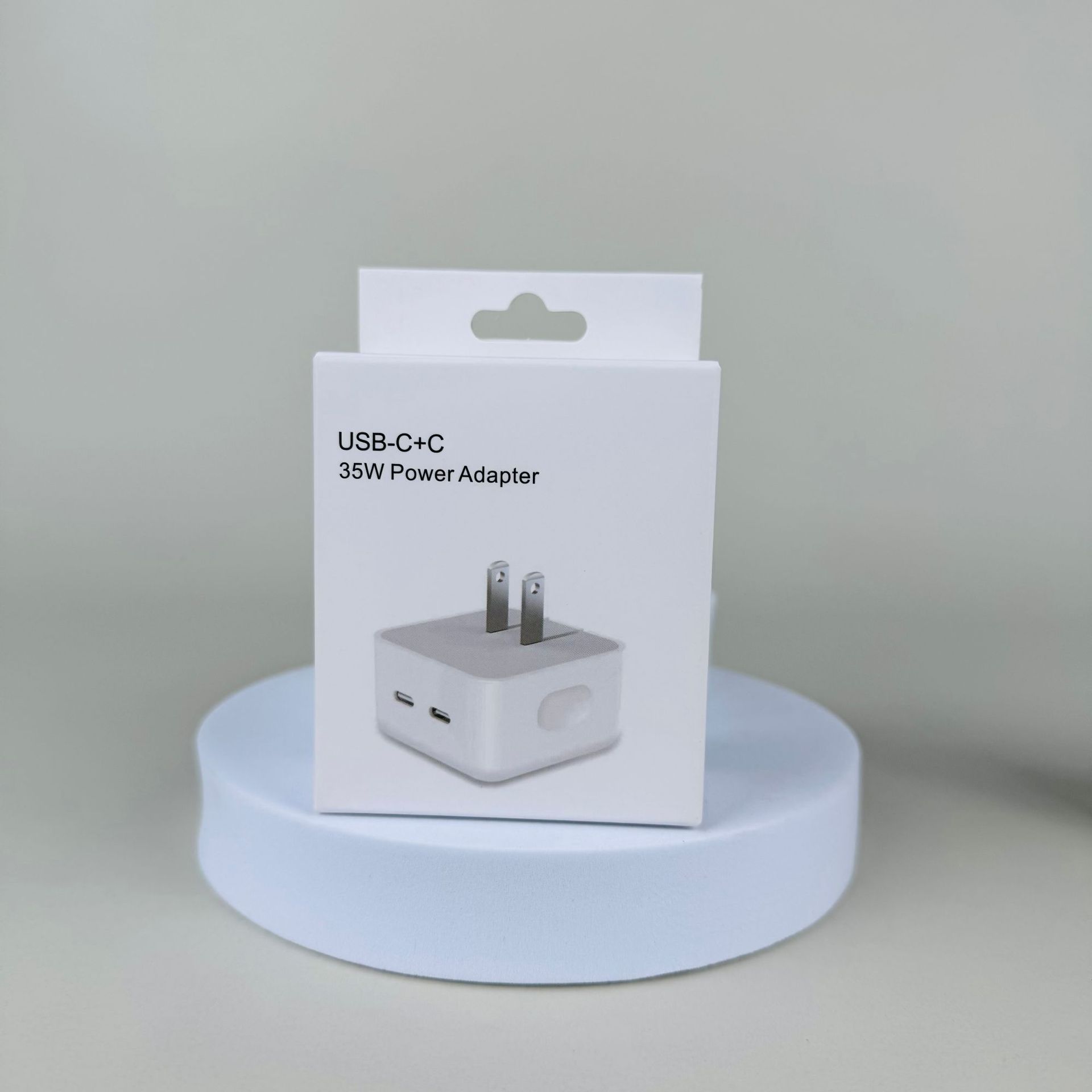 Applicable Apple Charger Mobile 35W European Standard Charging Head Dual Port PD50W British Standard Fast Charging Head Set