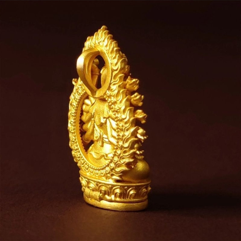Thousand-hand Guanyin guardian Buddha pendant necklace niche gift jewelry