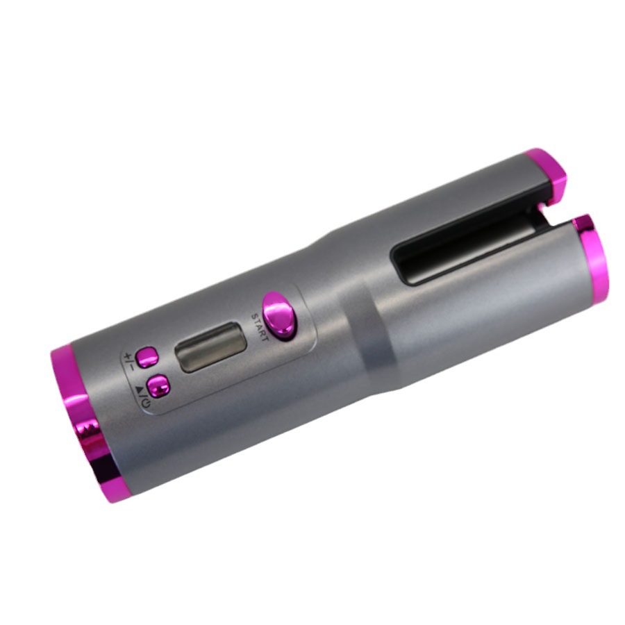 Automatic Curling Iron Charging Wireless Curler Electric Rotating Non-Damaging Portable Patent Design
