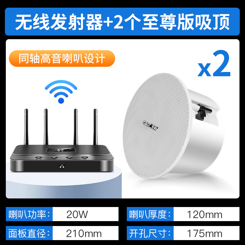 SAST K54 ceiling horn speaker for shops supermarkets background music broadcast speaker