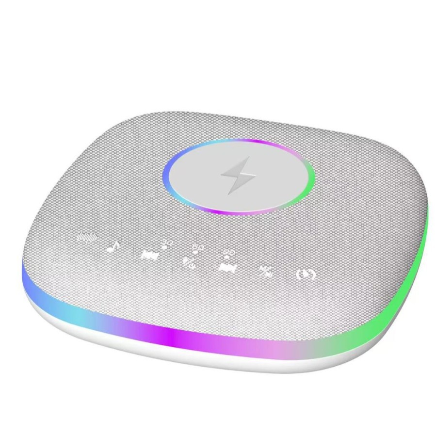 New Product S308 White Noise Wireless Charging Sleep Aid Bluetooth Audio Colorful Breathing Light Sleep Aid