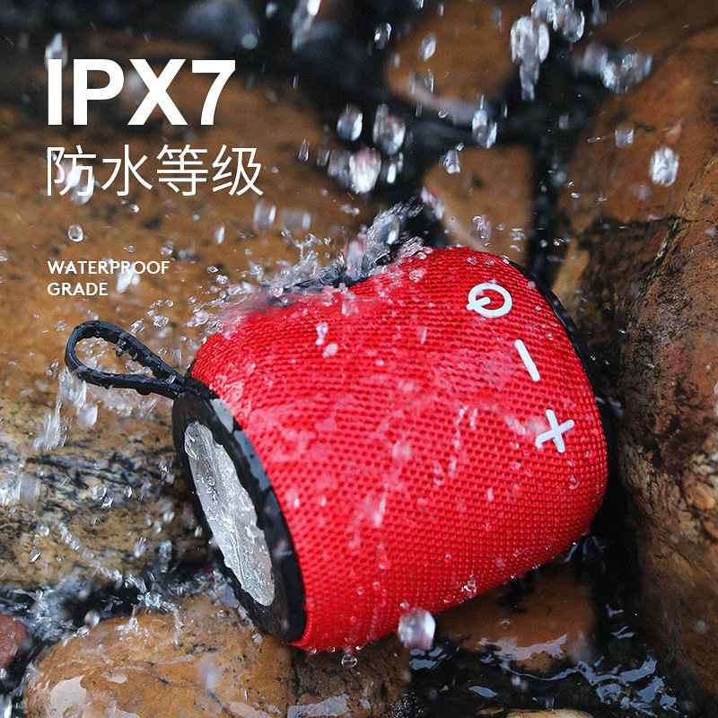 Odeon New Bluetooth Card Speaker Outdoor Waterproof Portable Handle Audio Large Power Desktop Subwoofer