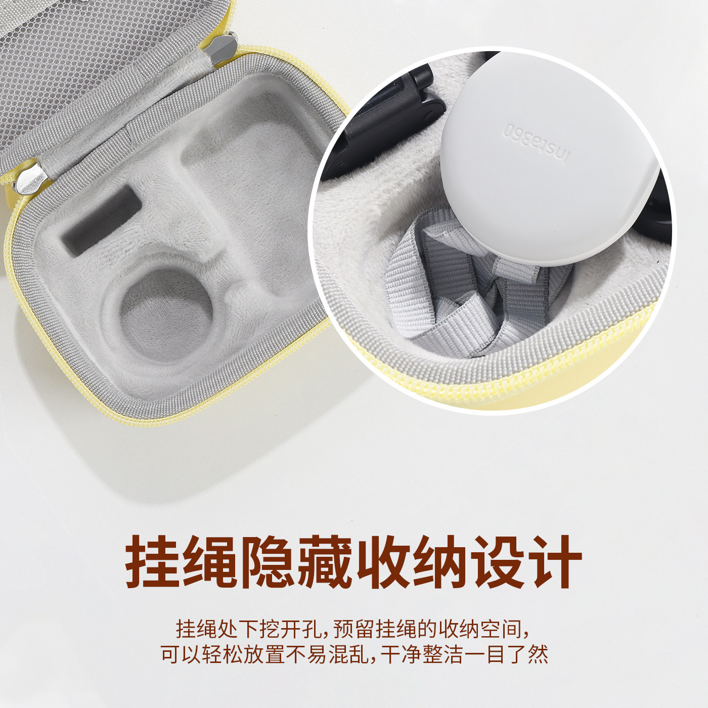 Compatible with Insta360 Go Ultra storage bag, sports camera Go Ultra protective case, portable accessories