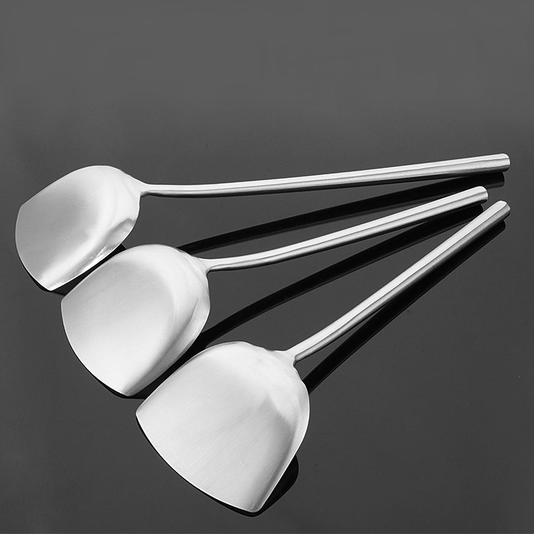 No.1 Thickened 201 Non-Magnetic Stainless Steel Spatula Frying Spoon Large Kitchen Utensils Kitchen Supplies Cooking Utensils