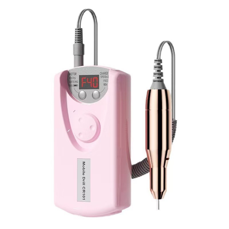 Electric Nail Drill Rechargeable Nail Remover Nail File Pen Nail Drill Small Portable Polishing Nail File