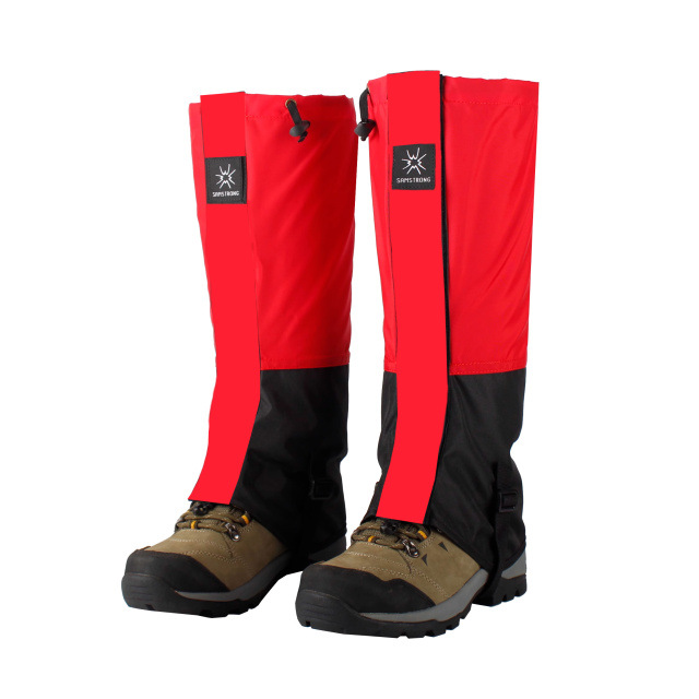 Shanmu Shanzhuang Men's and Women's Snow Gaiters Outdoor Anti-Snow Shoe Covers Water-Repellent Breathable Sand-Proof Leg Gaiters Desert Foot Covers