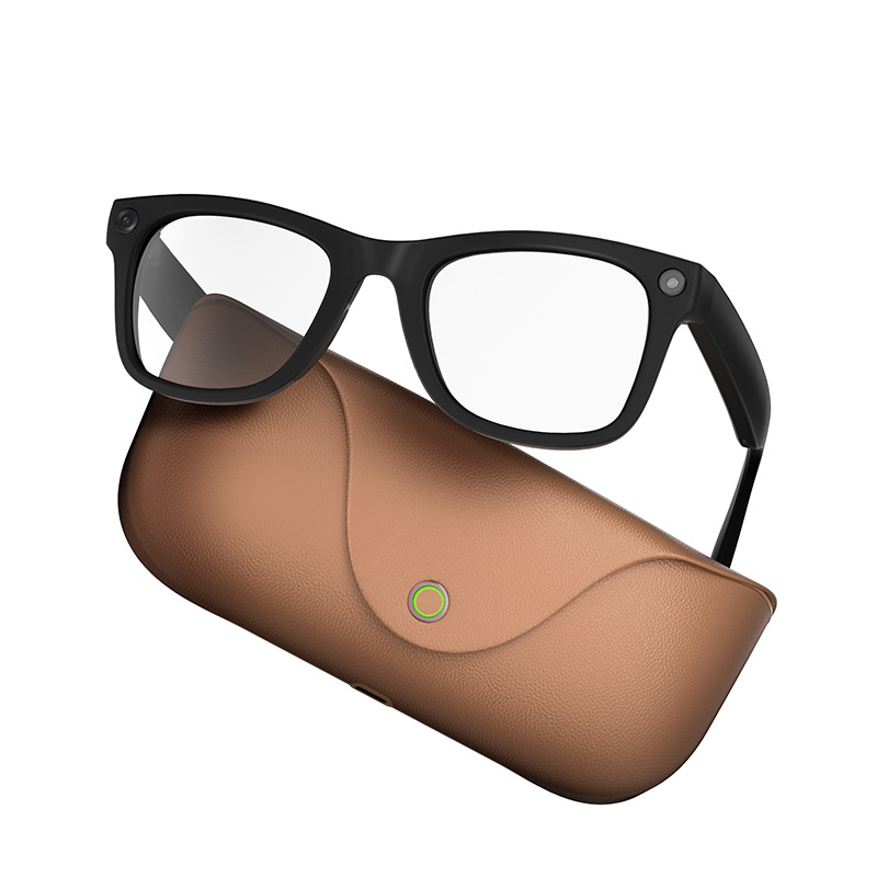 AI Glasses MT5ULTRA Anti-shake Video 800W Camera Photo Independent Charging Case Bluetooth Call Translation