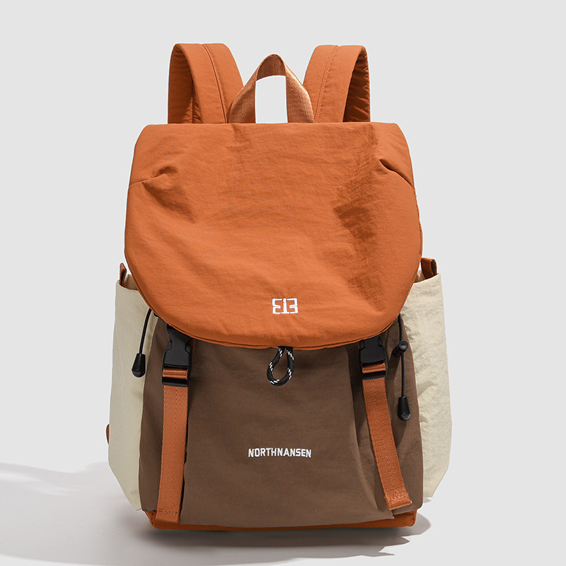 New travel double-shoulder backpack men and women large capacity lightweight outdoor commuting casual backpack