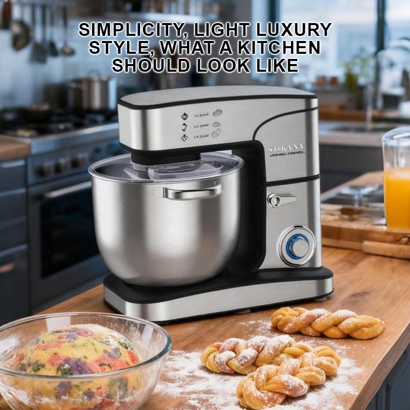 Special Household Dough Machine Stainless Steel Mixer Mixing Chef Machine Commercial Kneading Machine 18L Mixer