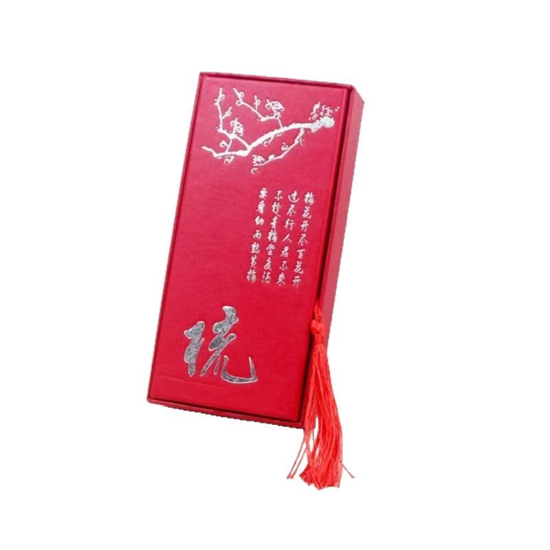 Gold jewelry box ring pendant packaging box gift bag bracelet necklace jewelry packaging