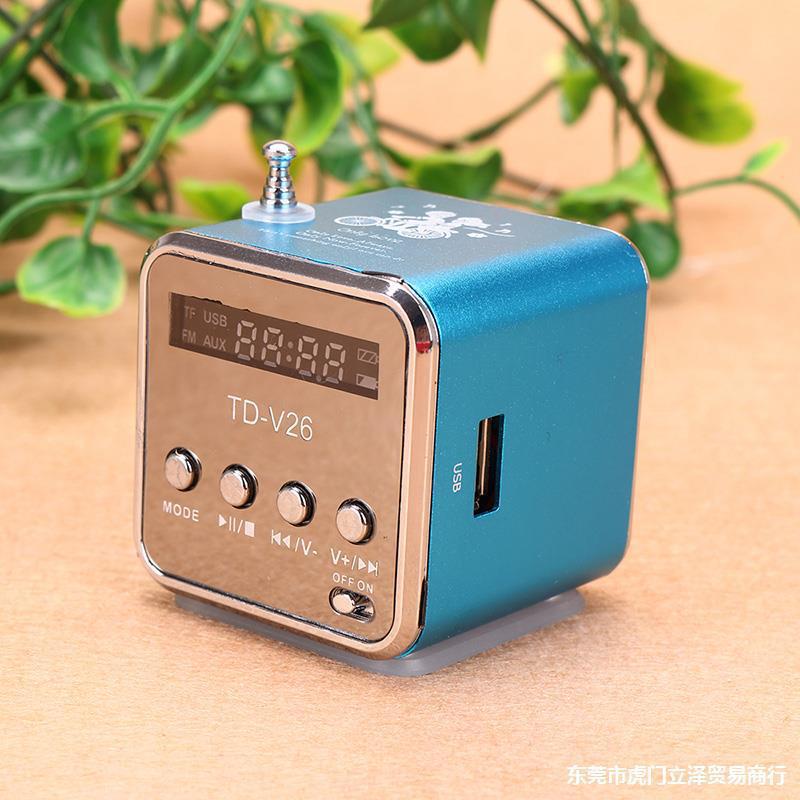 Outdoor Portable Bluetooth Speaker Walkman Subwoofer Small Speaker TDV26