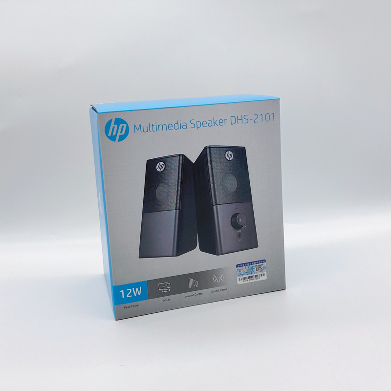 HP/DHS-2111 Notebook Desktop Computer USB Speaker 2.0 Small Audio Wired Speaker