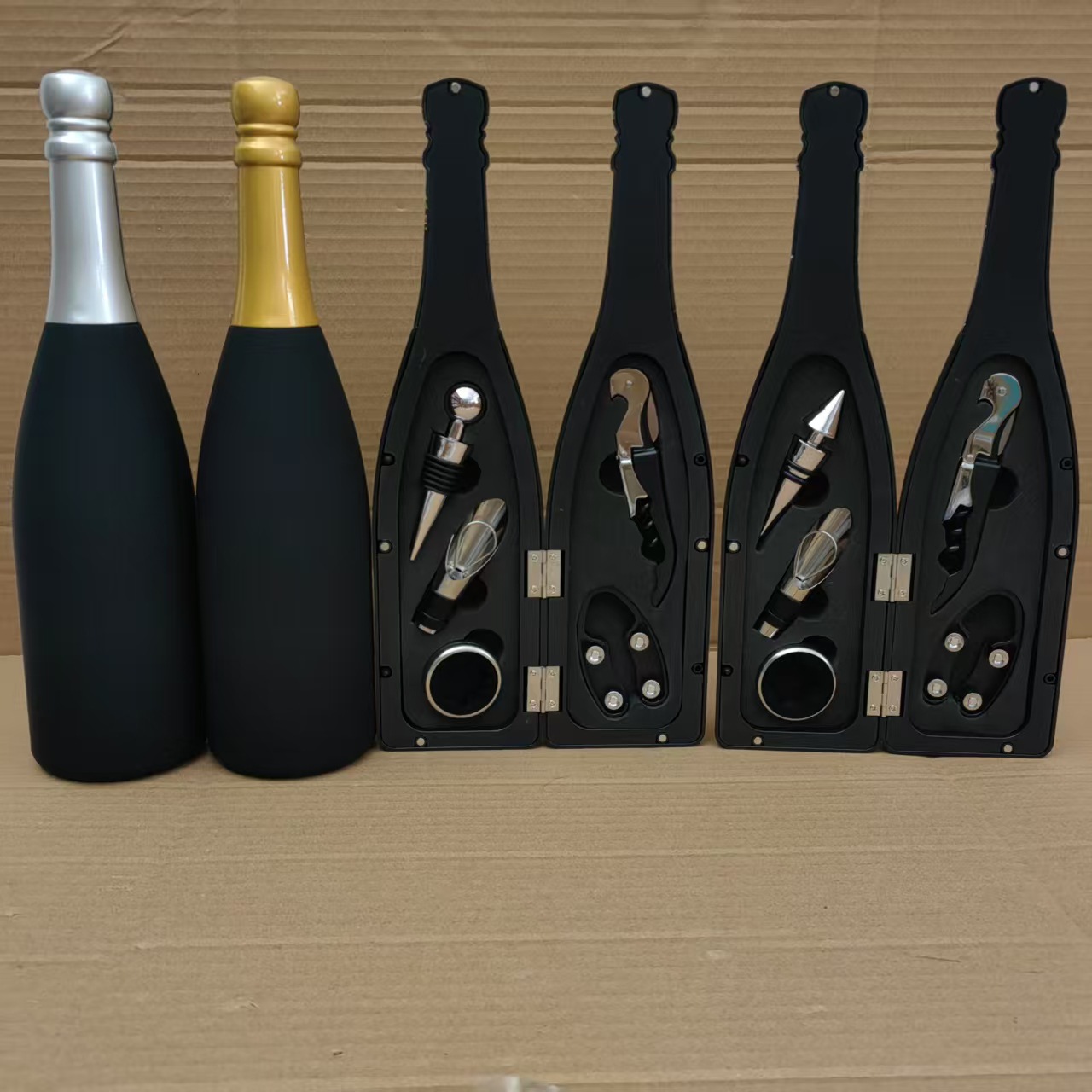 Red Wine Tool Champagne Wine Bottle Five-Piece Set Red Wine Tool Box Opener Wine Tool Gift