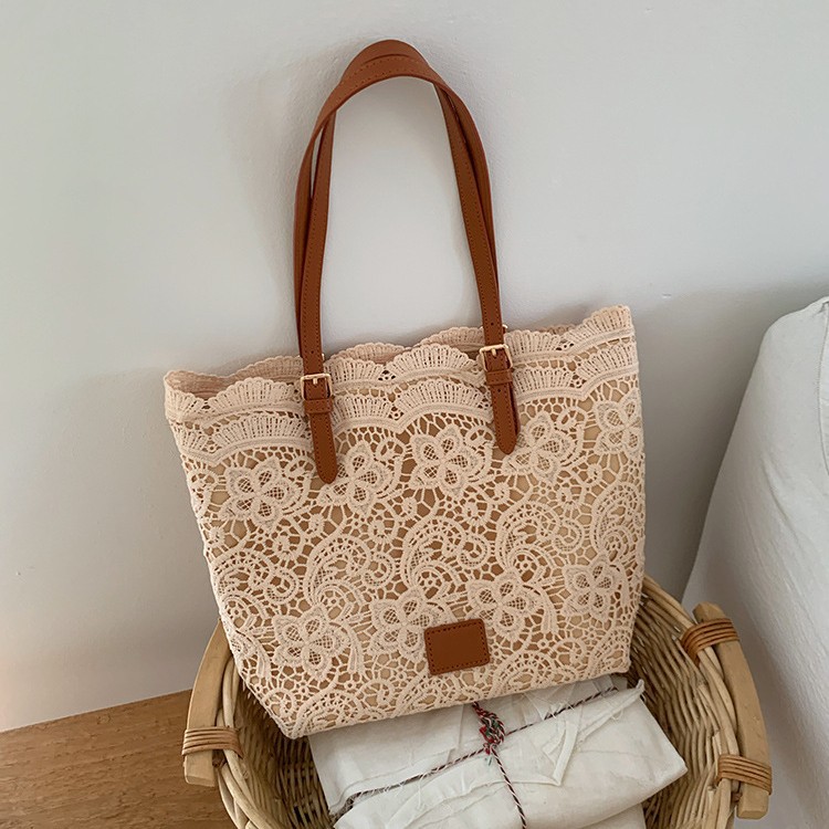 Fairy Lace Tote Bag 2026 New Large Capacity Handheld Shoulder Bag
