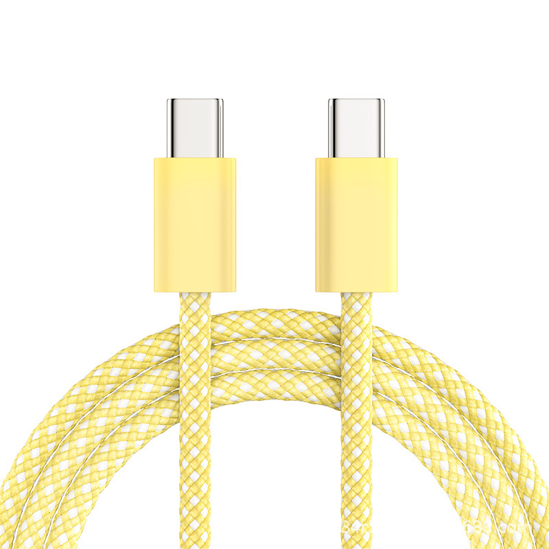 Type-C to Type-C 60W Data Cable for iPhone 15 16 Samsung Huawei Fast Charging Cable