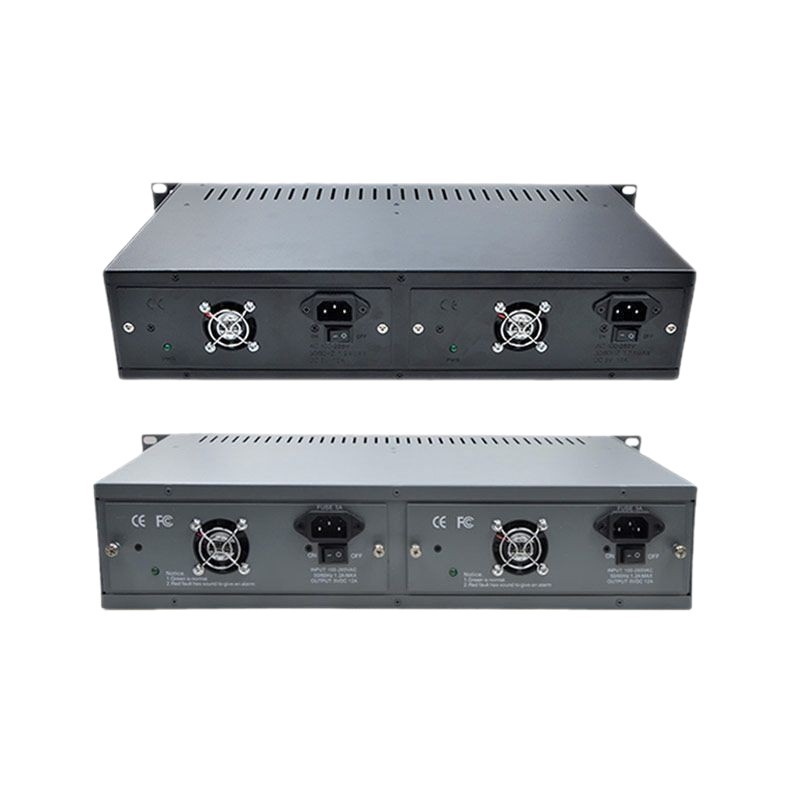 35135 Small Interface Fiber Optic Transceiver Centralized Power Supply 14/16 Slot Rack Power Supply Gold Finger Converter
