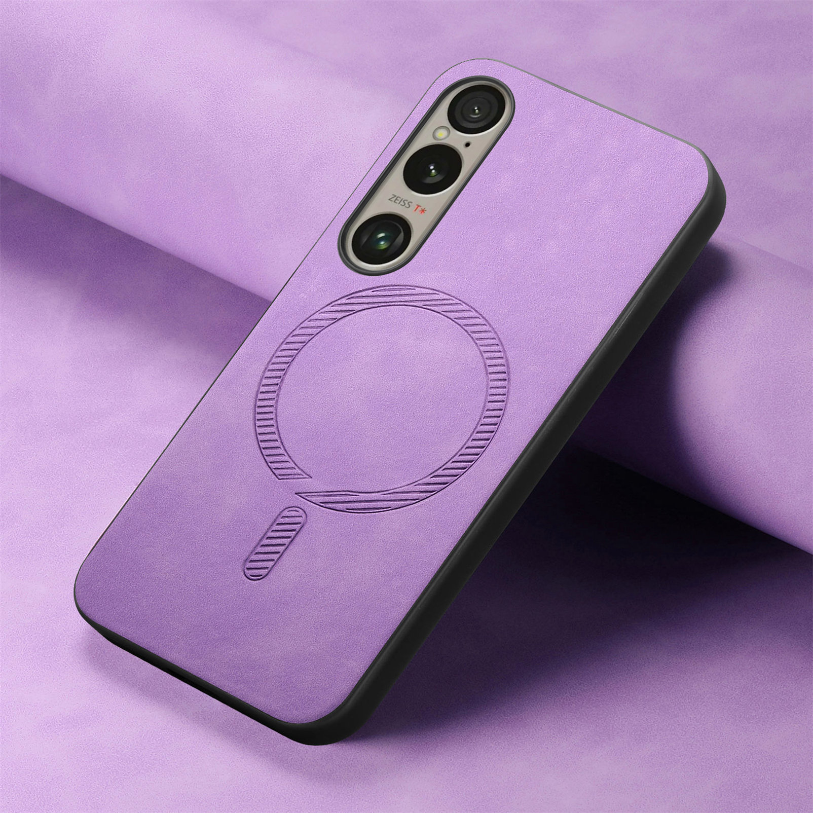 For Sony Xperia 1 VI phone case magnetic car solid color skin feel Sony Xperia 1 V protective case