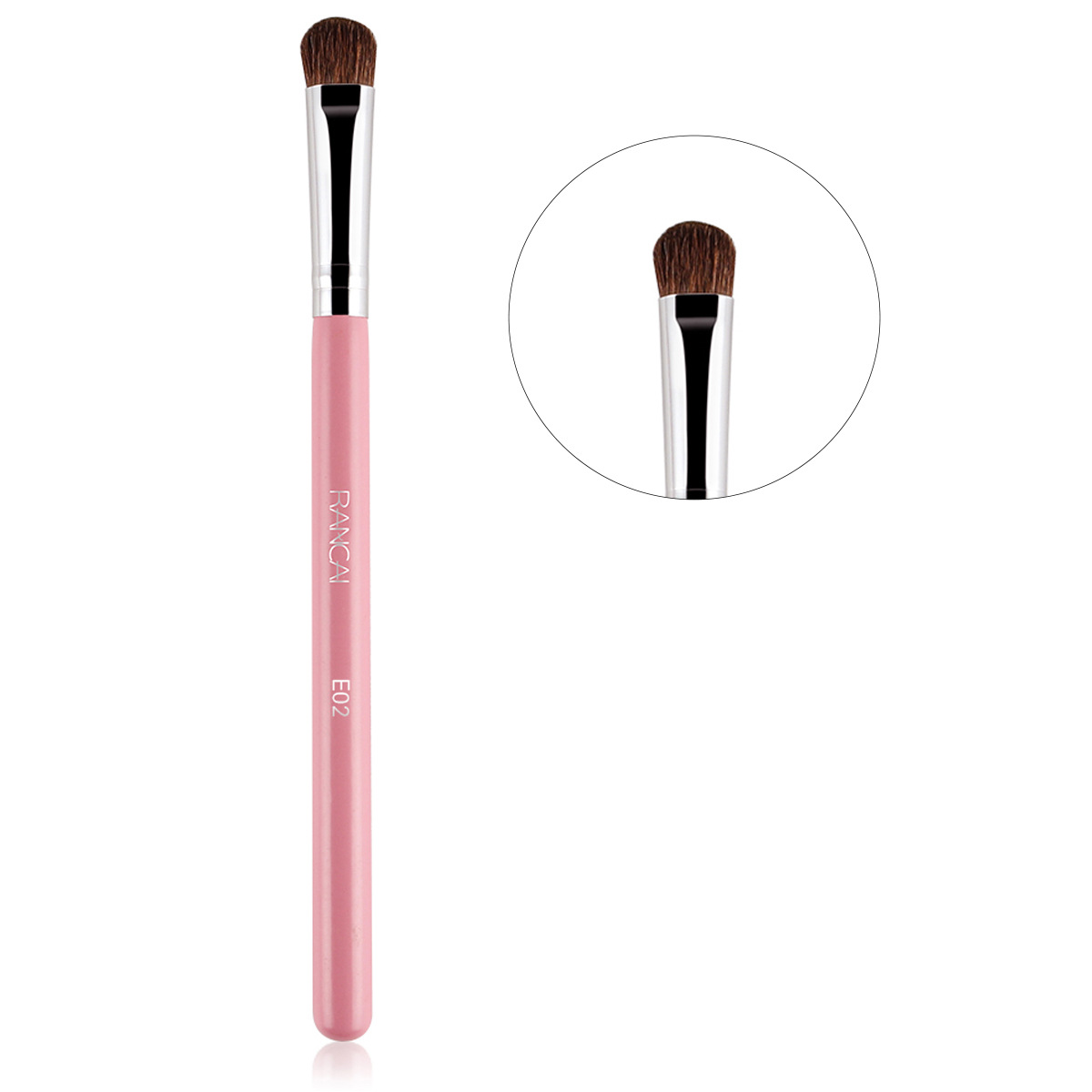 中号眼影刷粉色E02