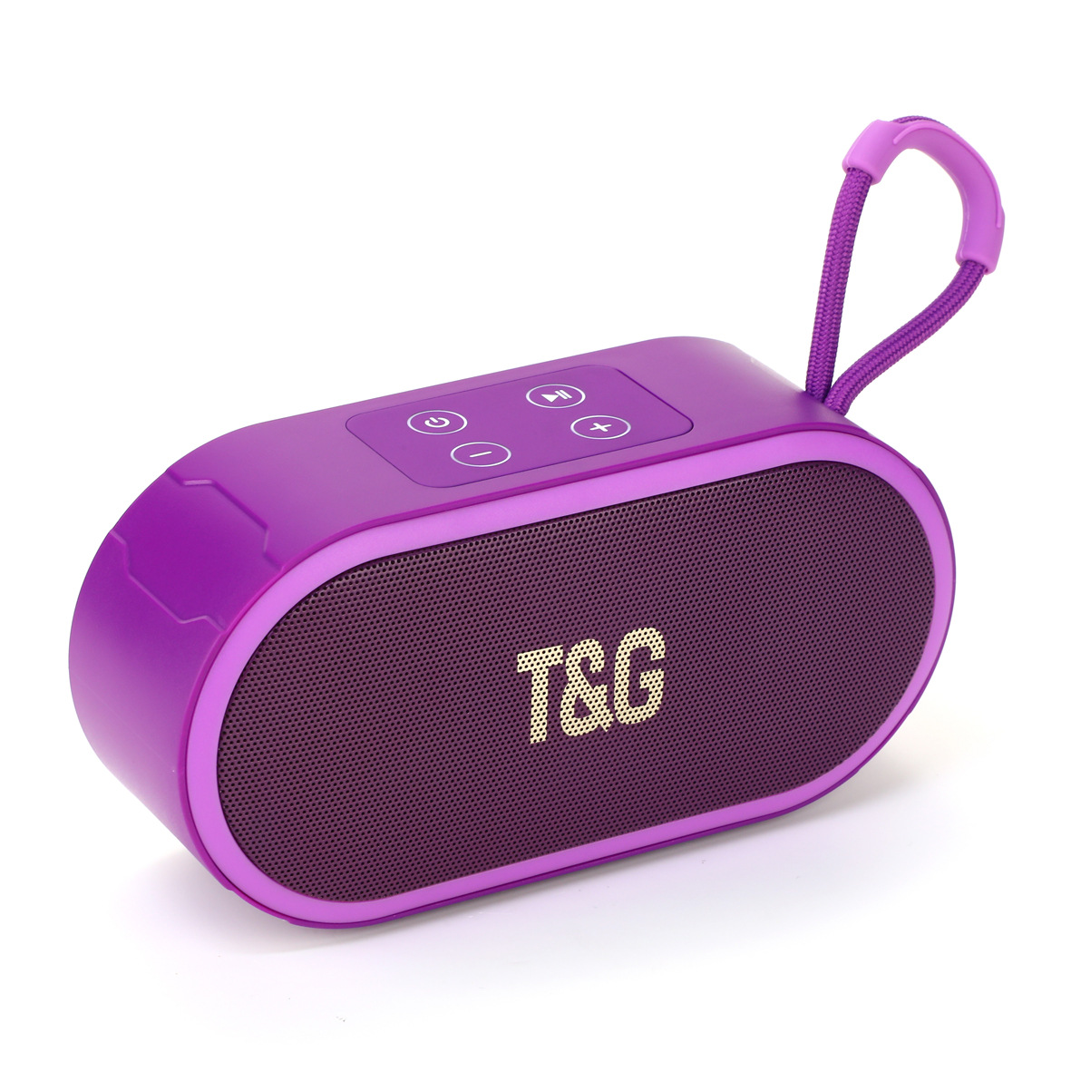TG689 Iron Mesh Exquisite Outdoor Leisure Bluetooth Wireless Multifunctional Speaker Large Battery Long Endurance Subwoofer