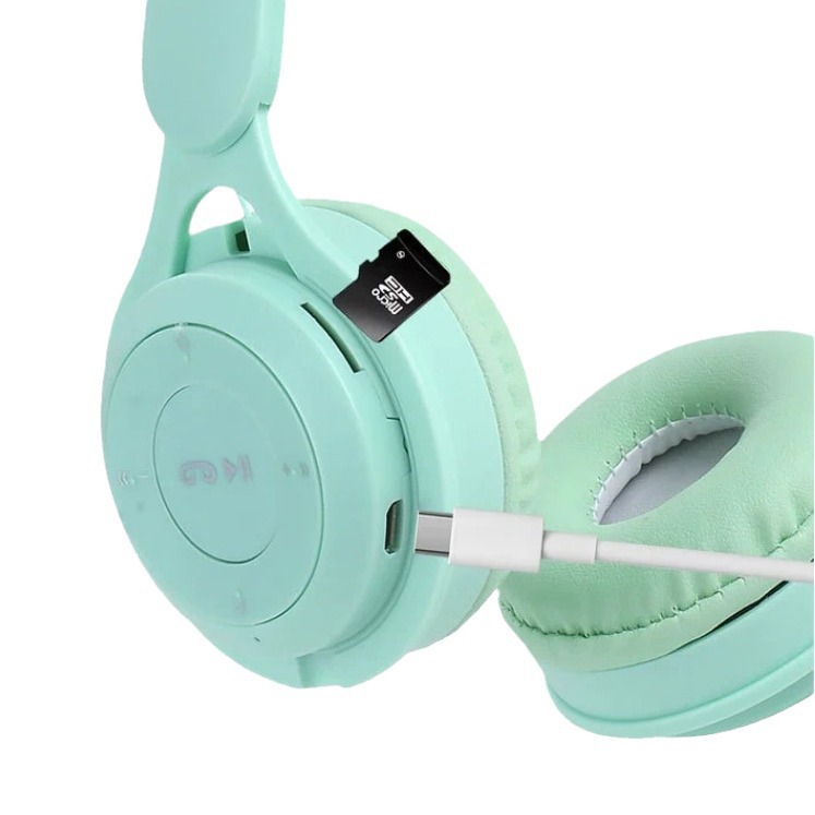 Y08 Wireless Stereo Bluetooth Card Headphone Headband Sports Noise Reduction Game Portable New